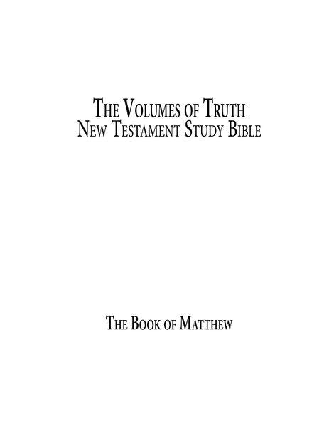 File:New Testament Study Bible - Matthew (cover).jpg
